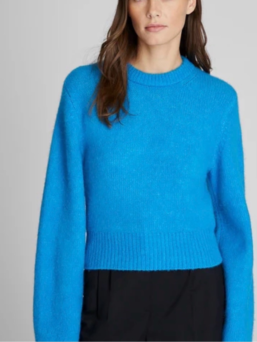 Rarely Worn! Club Monaco Bright Teal Crewneck Sweater